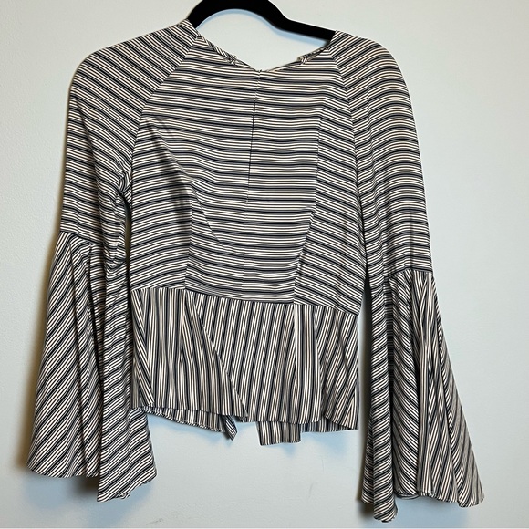 Milly striped long sleeve blouse - Picture 1 of 5
